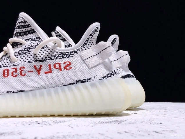 Black 350 CP9654 Zebra White Boost Yeezy V2 Adidas 0817